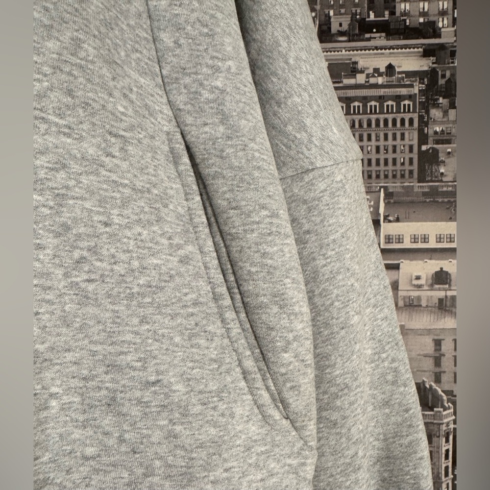 Grey Hooded Sweatshirt Dress - Picture 12 of 13